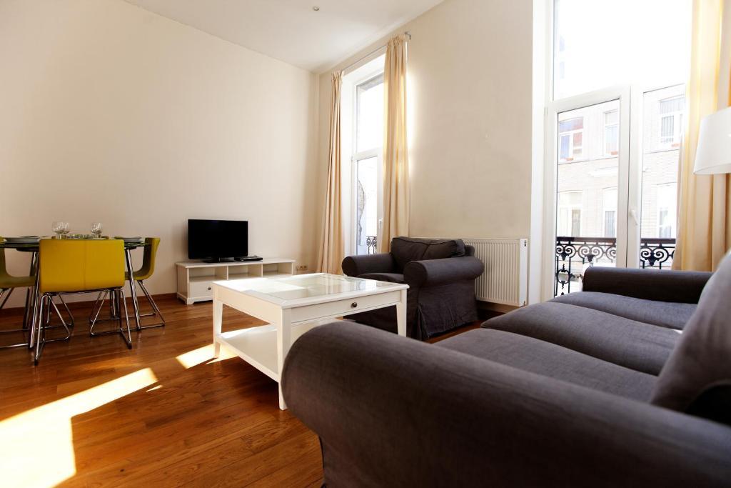 Louise Uptown Apartments Брюксел Стая снимка